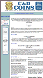 Mobile Screenshot of canddcoins.com